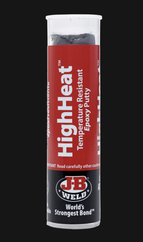JB Weld HighHeat Temperature Resistant Epoxy Putty 57g JB8297