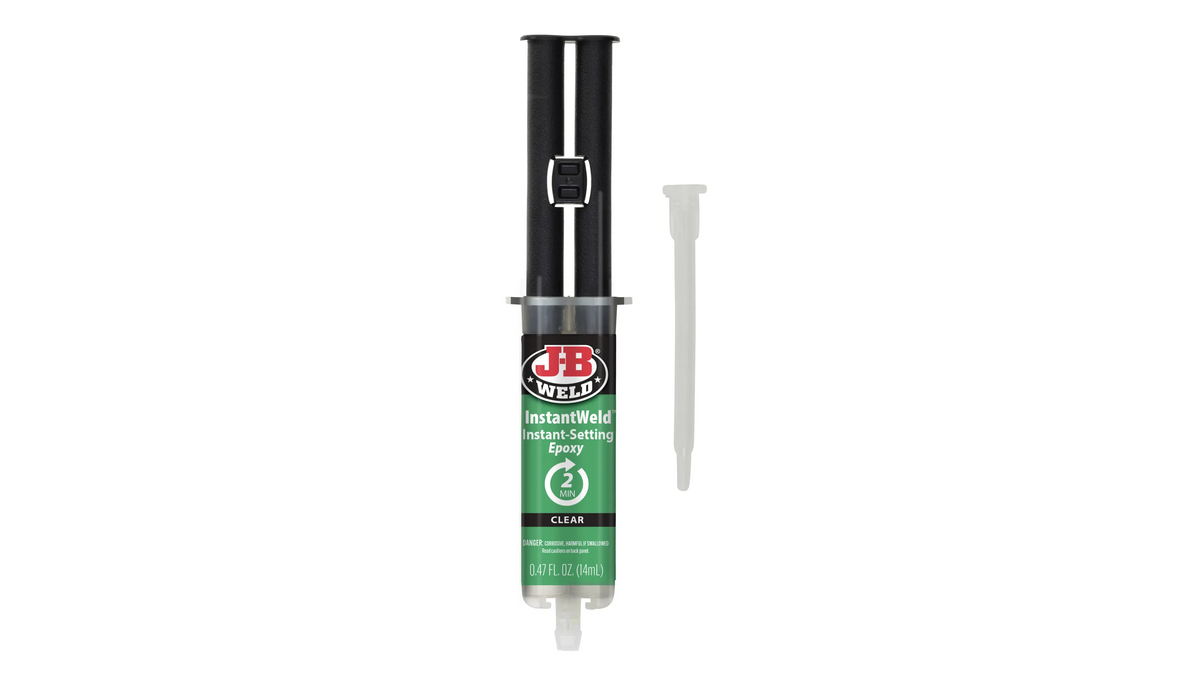 JB Weld InstantWeld Syringe Instant Setting Epoxy 14ml JB50111
