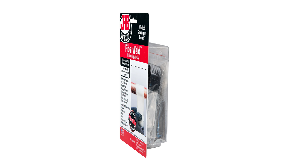 JB Weld FiberWeld 1" Pipe Repair Cast 2.5cm x 121cm Fiberglass Wrap JB38248