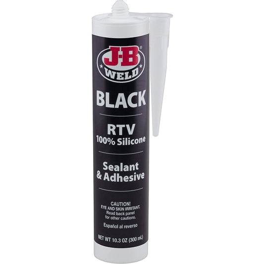JB Weld Black All Purpose RTV Silicone Sealant and Adhesive 280ml JB31919