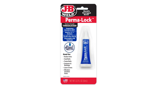 JB Weld Perma-Lock Threadlocker Medium Blue 6ml JB24206