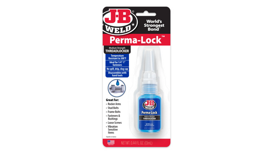 JB Weld Perma-Lock Threadlocker Medium Blue 13ml JB24213