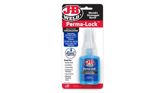 JB Weld Perma-Lock Threadlocker Medium Blue 36ml JB24236