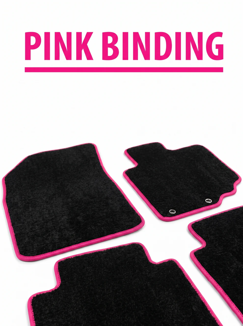 Custom Carpet Floor Mats 2pcs FORD FALCON/FAIRMONT FG UTE ONLY 5/2008-10/2014 w/ 9 Binding Colour