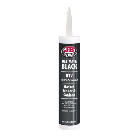 JB Weld Ultimate Black RTV Silicone Gasket Maker and Sealant 280ml JB32929