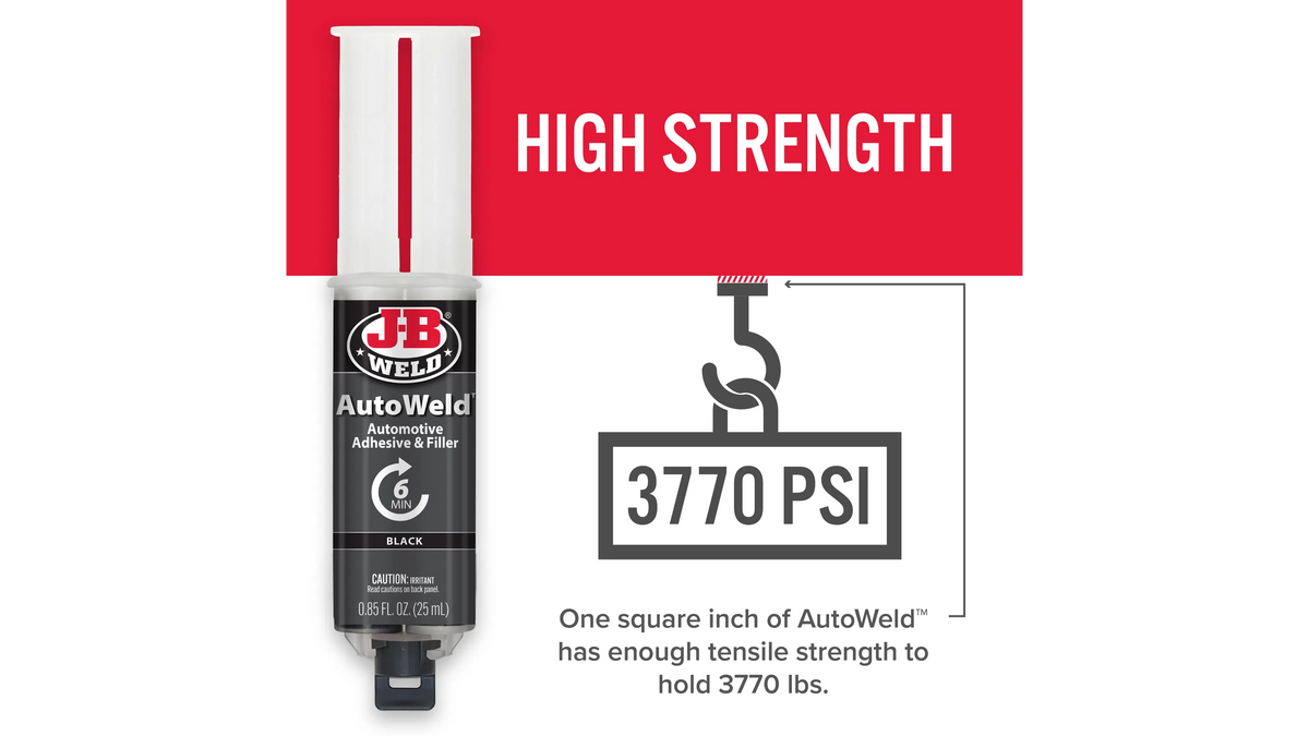 JB Weld AutoWeld Syringe Automotive Adhesive and Filler 25ml JB50138