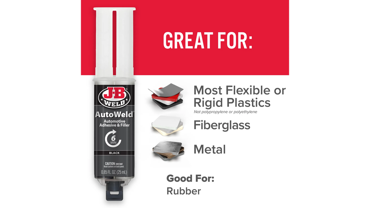JB Weld AutoWeld Syringe Automotive Adhesive and Filler 25ml JB50138