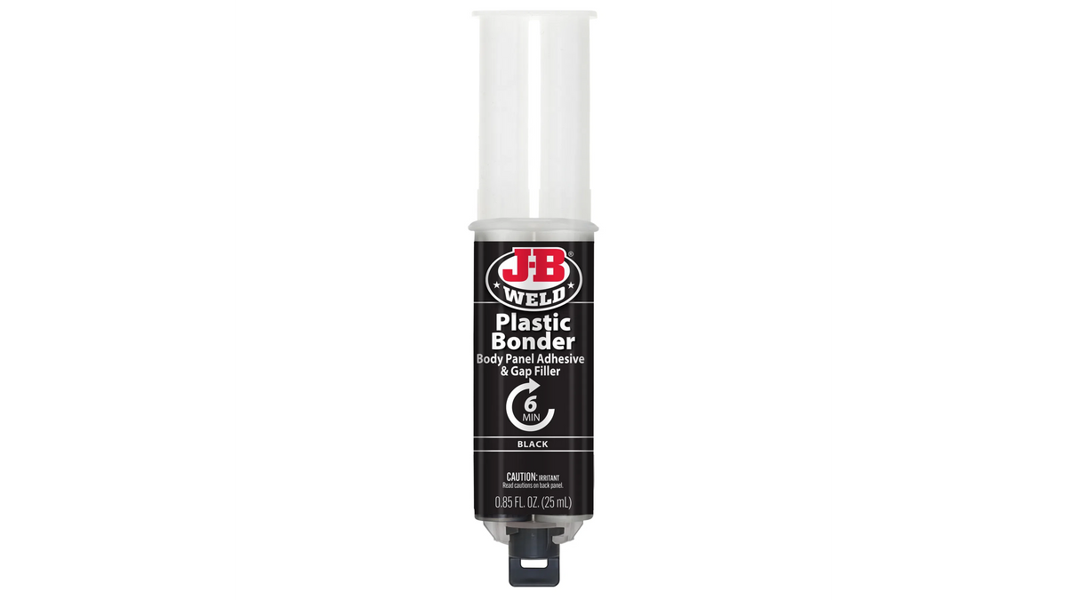 JB Weld Plastic Bonder Black Body Panel Adhesive and Gap Filler 25ml  JB50139