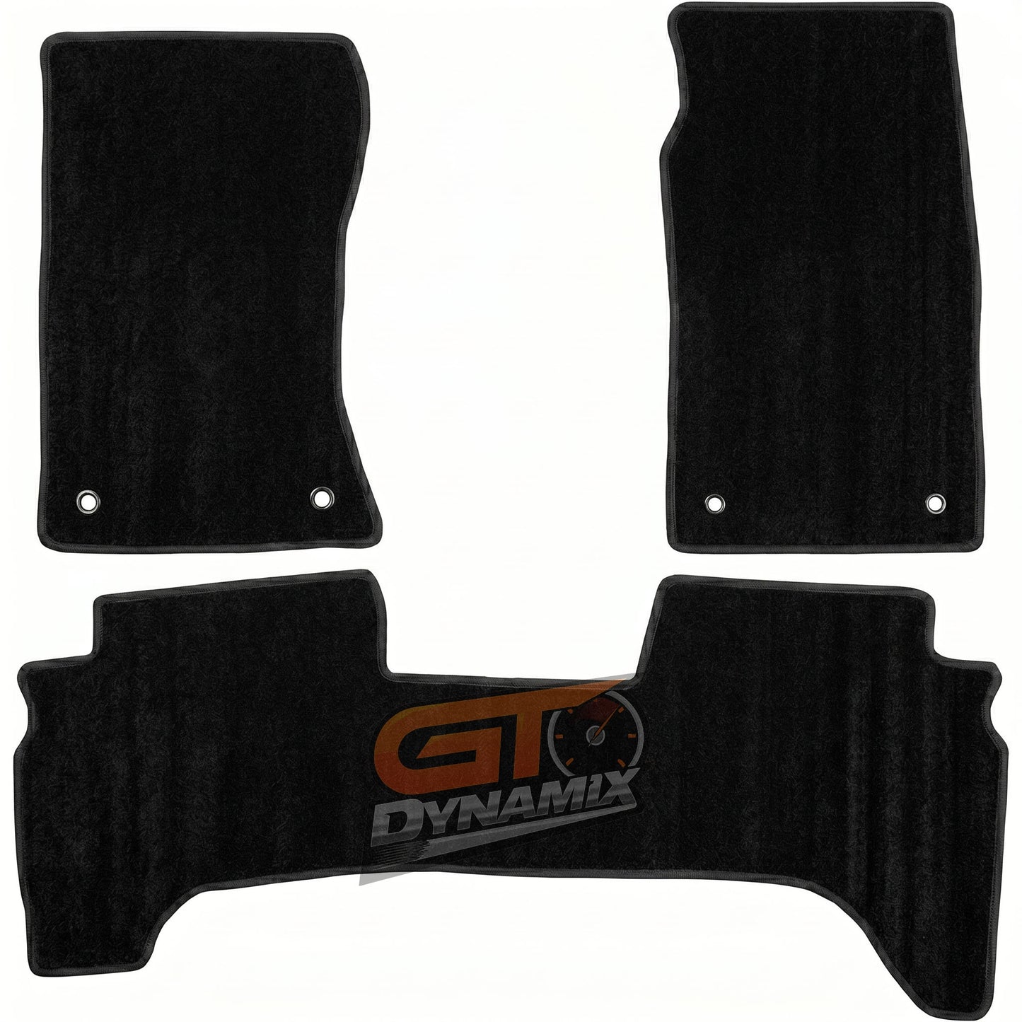 Custom Carpet Floor Mats 3pcs For TOYOTA HILUX LN147R 2 & 4 DOOR 8/2000-9/2002 w/ 9 Binding Colour