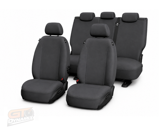 Super Tuff Canvas Charcoal 2 Rows Seat Covers ISUZU DMAX TF BLADE LS-M LS-U X-RIDER X-TERRAIN DUAL CAB 7/2020-2026