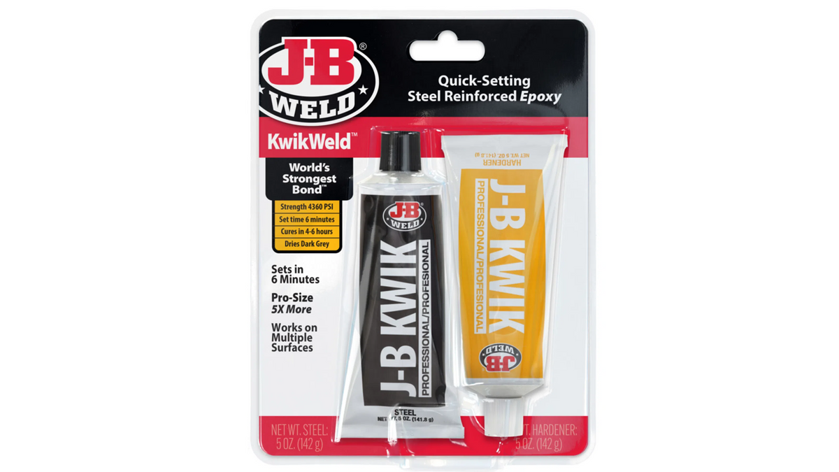 JB Weld KwikWeld Professional Quick Setting Steel Reinforced Epoxy 283.6g JB8271