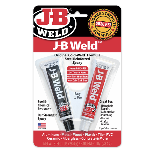 JB Weld Original Cold-Weld Formula Steel Reinforced Epoxy 56.8g JB8265-S