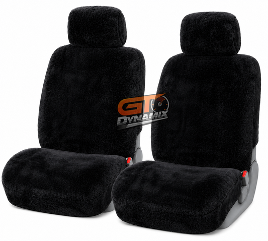 KAKADU Custom Made Sheepskin Seat Covers Mazda BT-50 TF XTR GT BT50 7/2020-2026 Black