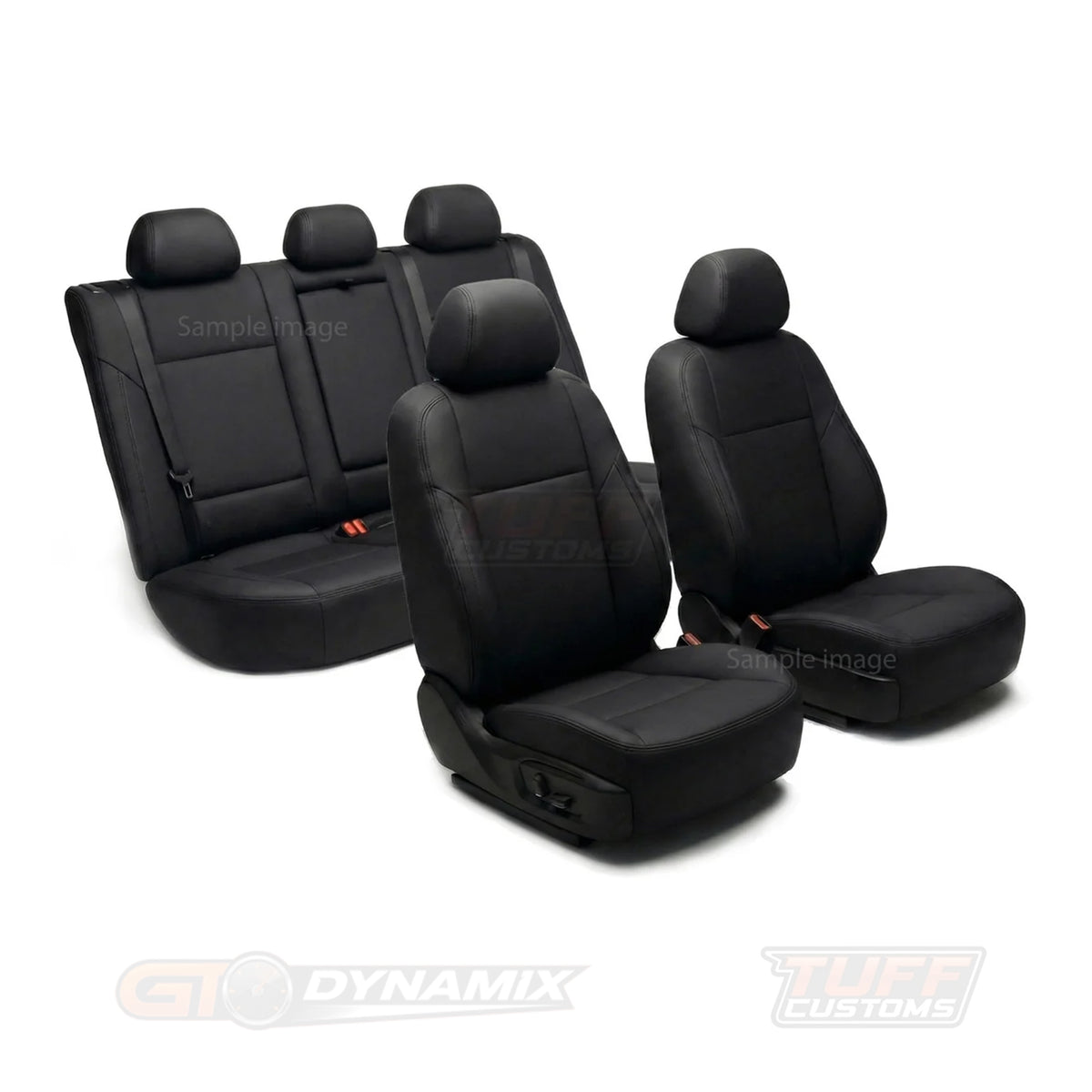 TUFF Customs Neoprene Seat Covers 2 Rows Ford NEXT GEN EVEREST TREND WILDTRACK SPORT 2022-2026
