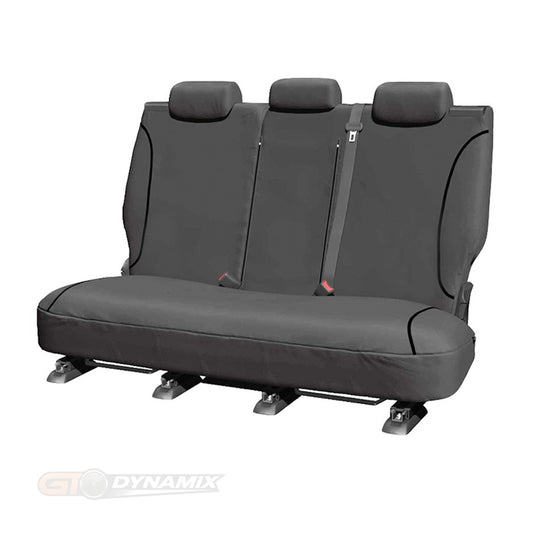 Trade Canvas Grey Rear Seat Covers MAZDA BT50 UP XTR GT DUAL CAB 11/2011-8/2015