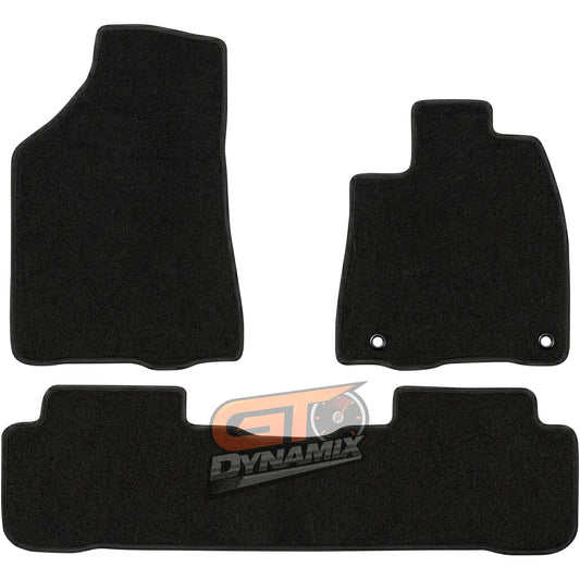 Custom Carpet Floor Mats 2pcs For TOYOTA KLUGER GSU50R GSU55R 3/2014-2020 w/ 9 Binding Colour