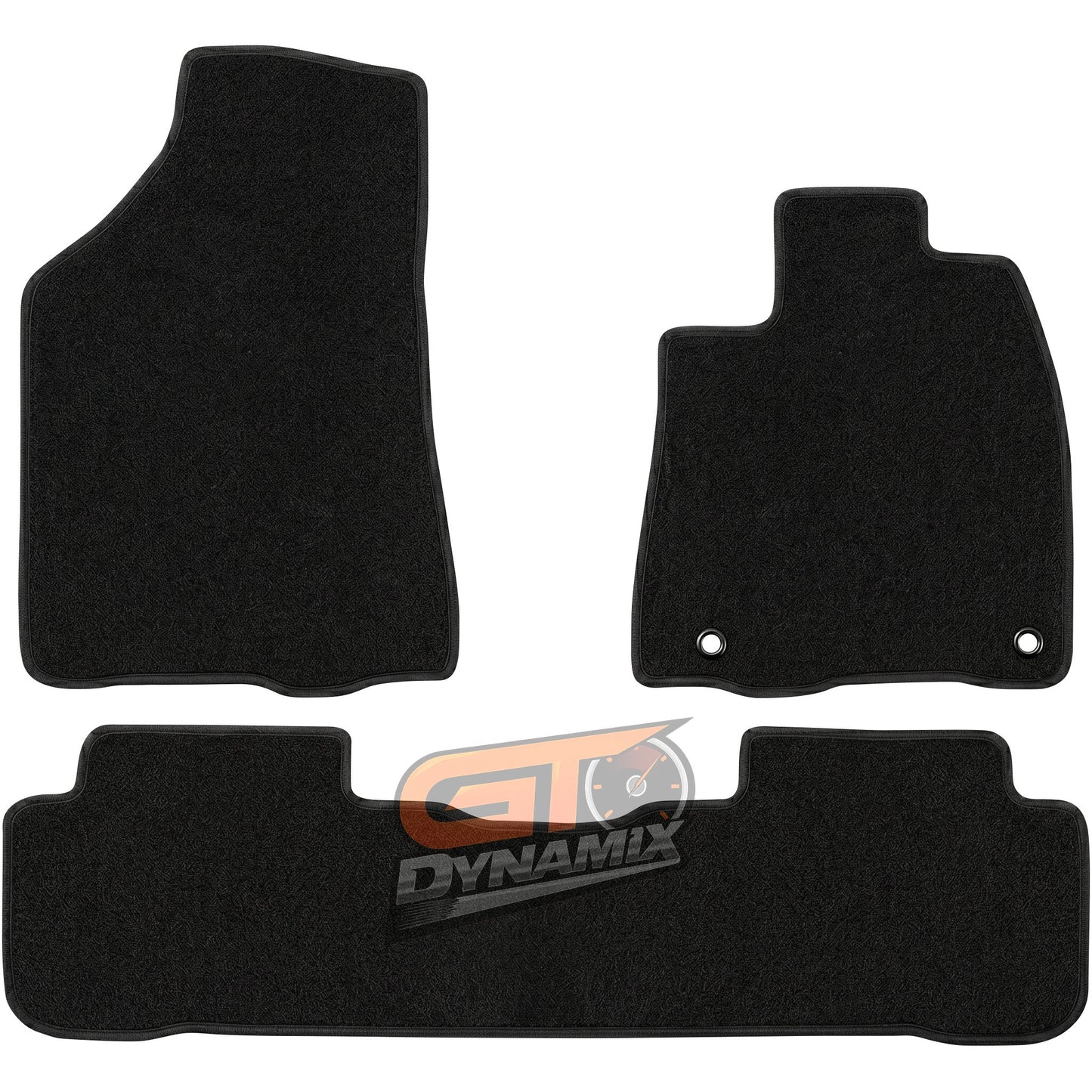 Custom Carpet Floor Mats 3pcs For TOYOTA KLUGER GSU50R GSU55R 3/2014-2020 w/ 9 Binding Colour