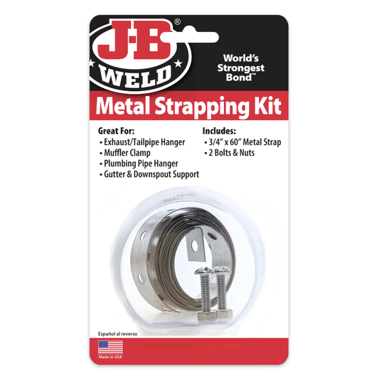 JB Weld Metal Strapping Kit 1.9cm x 152cm JB37990