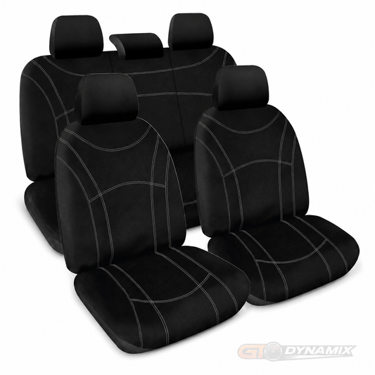 Manta Neoprene 2 Rows Seat Covers HOLDEN COLORADO RC ALL BADGES DUAL CAB BUCKET SEATS 7/2008-5/2012