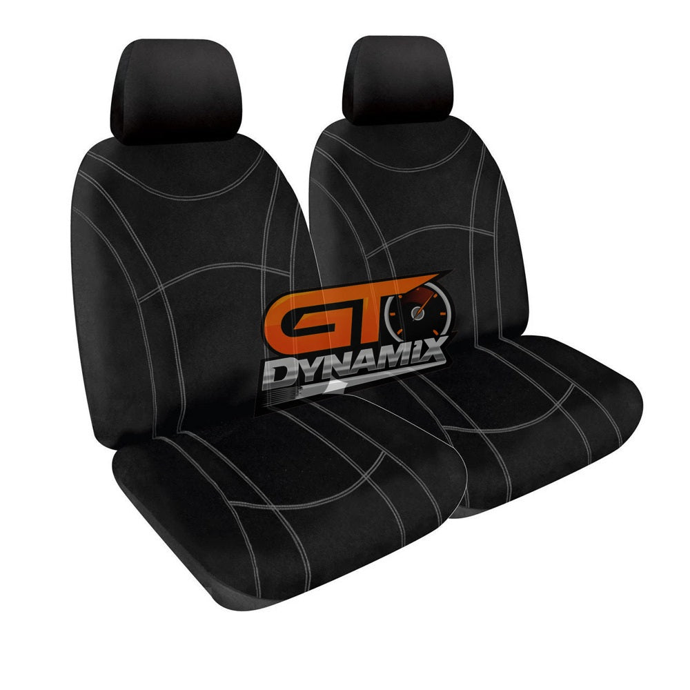 Manta Neoprene Front Seat Covers For FORD RANGER PY XL XLS XLT 6/2022-2026