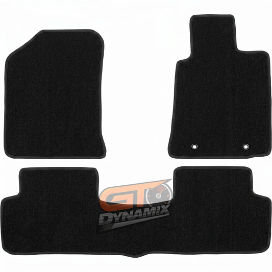 Custom Carpet Floor Mats 2pcs For TOYOTA COROLLA ZZE122R 12/2001-4/2007 w/ 9 Binding Colour