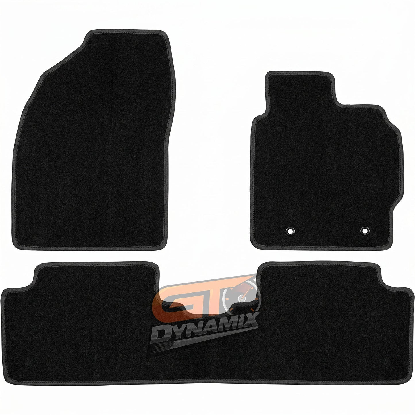 Custom Carpet Floor Mats 2pcs For TOYOTA COROLLA HATCH ZRE152R 5/2007-9/2012 w/ 9 Binding Colour