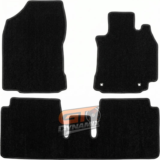 Custom Carpet Floor Mats 3pcs For TOYOTA COROLLA SEDAN ZRE172R 2/2014-6/2018 w/ 9 Binding Colour