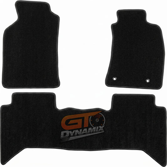 Custom Carpet Floor Mats 4pcs For TOYOTA HILUX TGN16R GGN15R KUN16R&26R 2 & 4 DOOR 8/2006-9/2011 w/ 9 Binding Colour