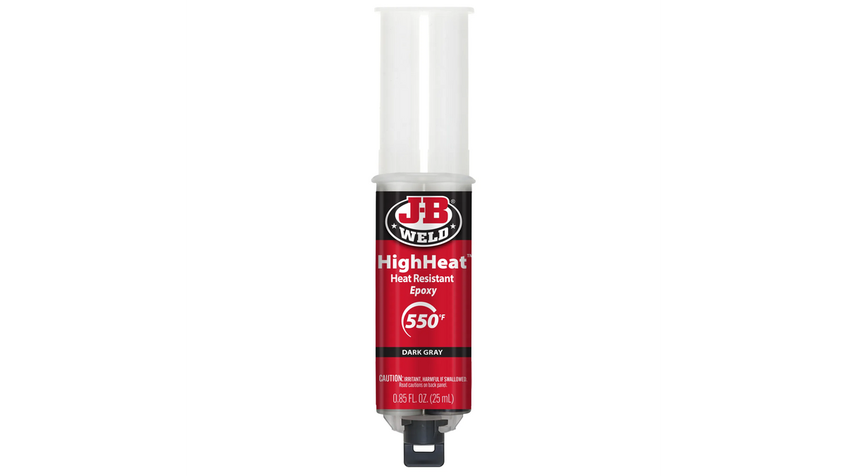 JB Weld HighHeat Syringe Heat Resistant Epoxy 25ml JB50197