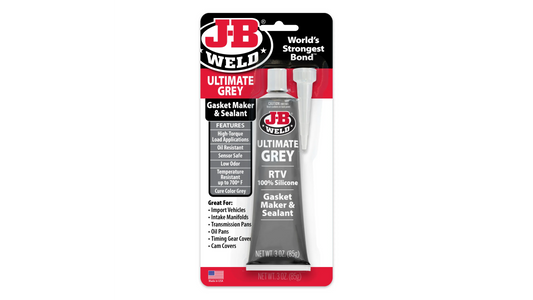 JB Weld Ultimate Grey Silicone Gasket Maker and Sealant 85g JB32327