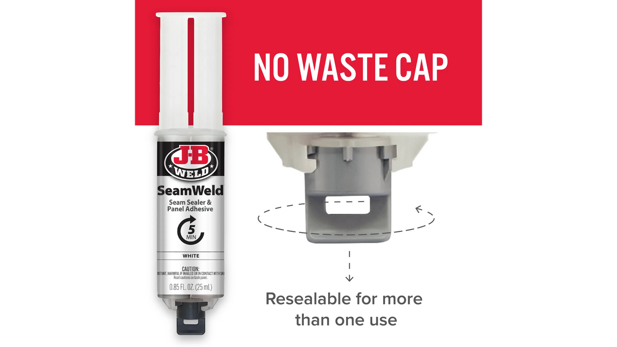 JB Weld SeamWeld Seam Sealer and Panel Adhesive 25ml  JB50178