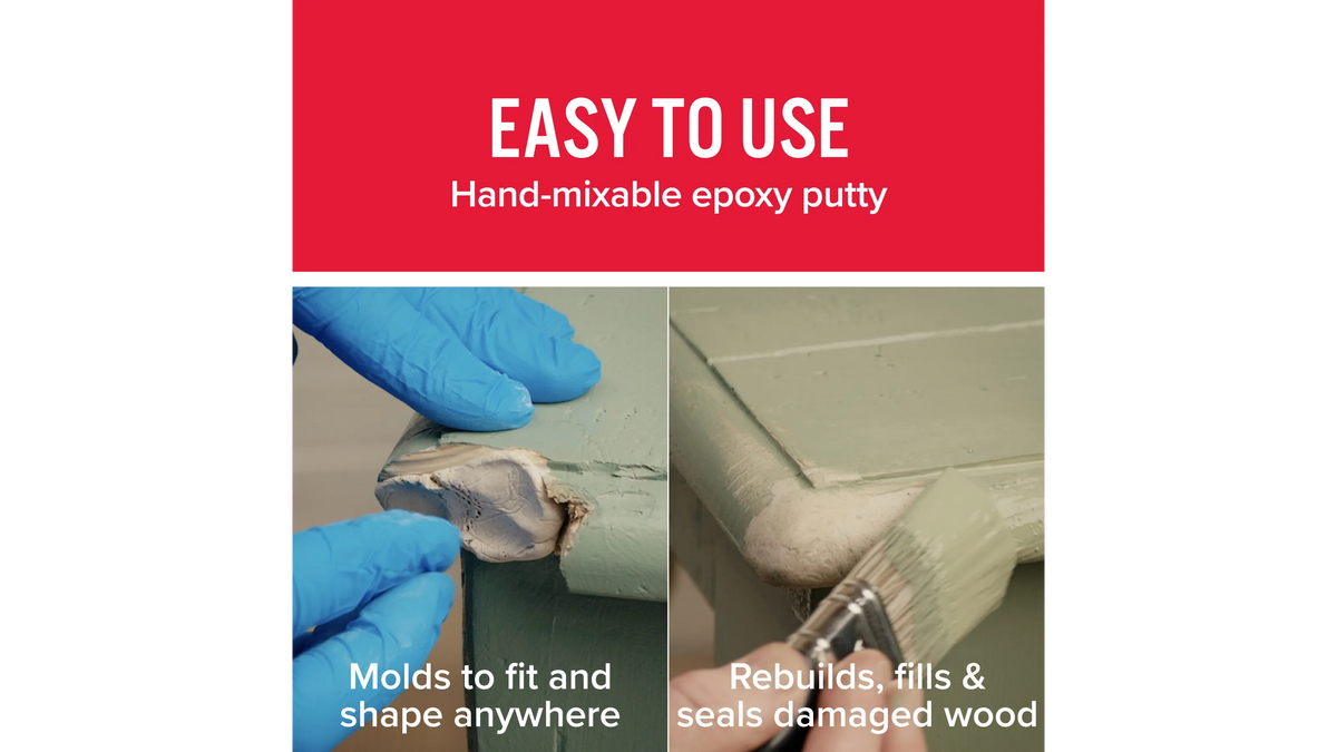 JB Weld KwikWood Wood Repair Epoxy Putty 28g JB8257