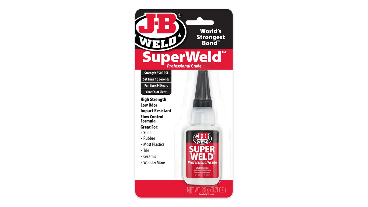JB Weld SuperWeld Instant Adhesive 20g JB33120