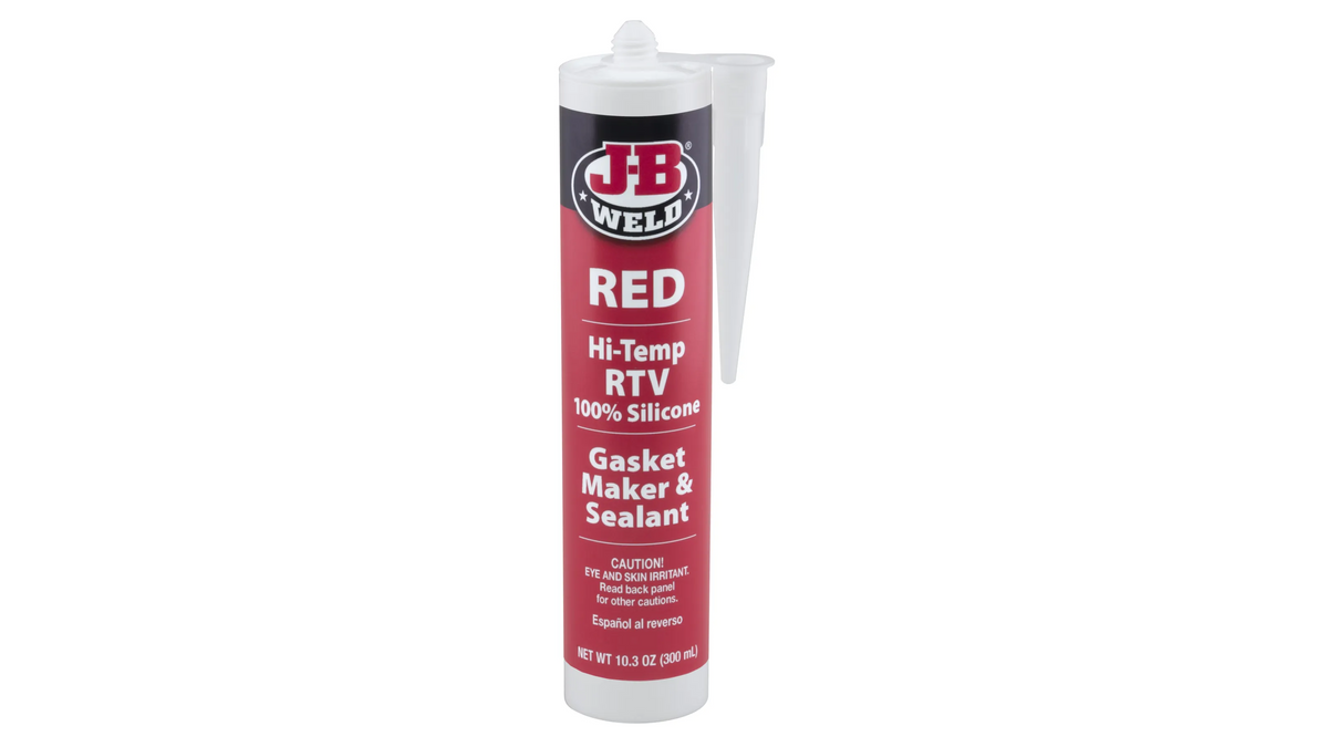 JB Weld Hi Temp Red Silicone Gasket Maker and Sealant 300ml JB31914