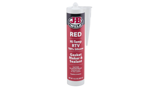 JB Weld Hi Temp Red Silicone Gasket Maker and Sealant 300ml JB31914