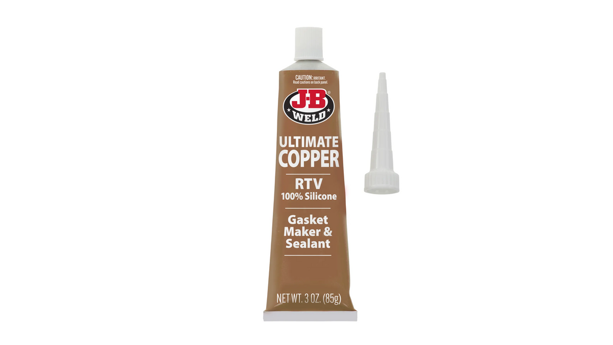 JB Weld Ultimate Copper Silicone Gasket Maker and Sealant 85g JB32325