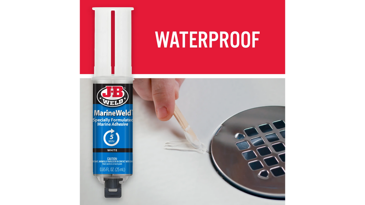 JB Weld MarineWeld Syringe Marine Adhesive and Sealant 25ml JB50172