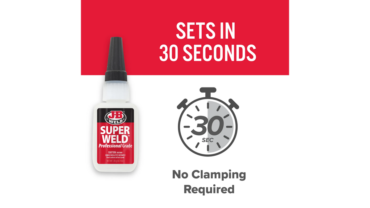 JB Weld SuperWeld Instant Adhesive 20g JB33120