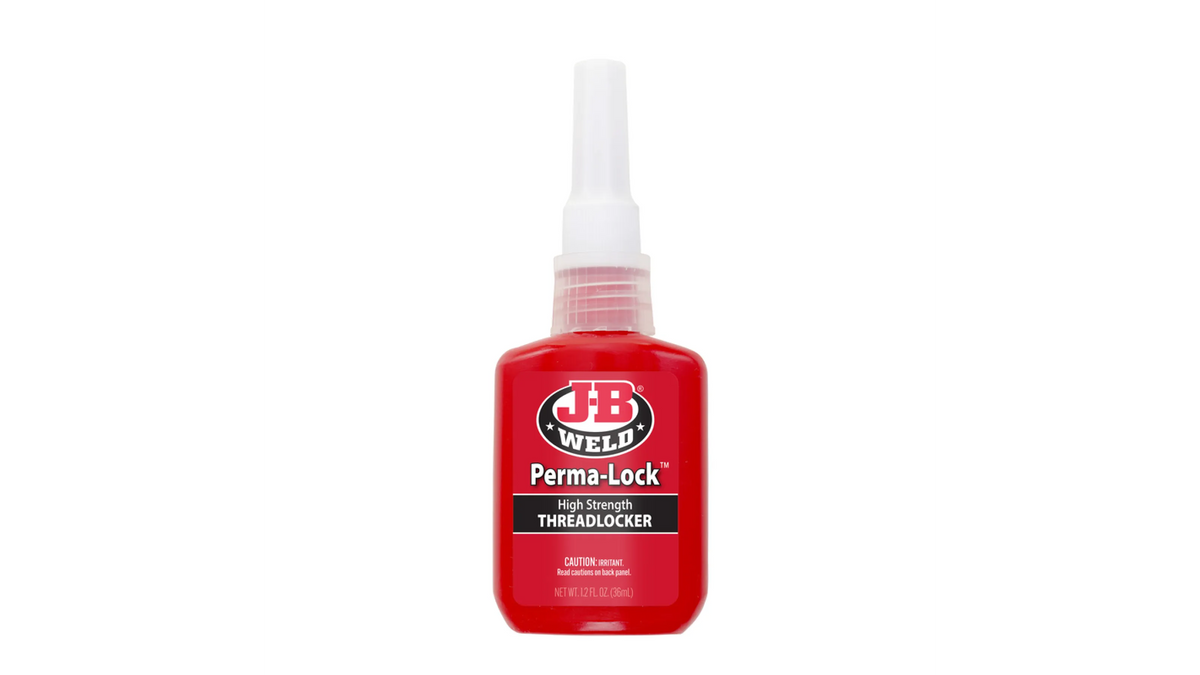 JB Weld Perma-Lock Threadlocker High Red 36ml JB27136