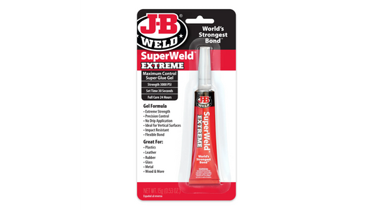 JB Weld SuperWeld Extreme Instant Adhesive 15g JB33400