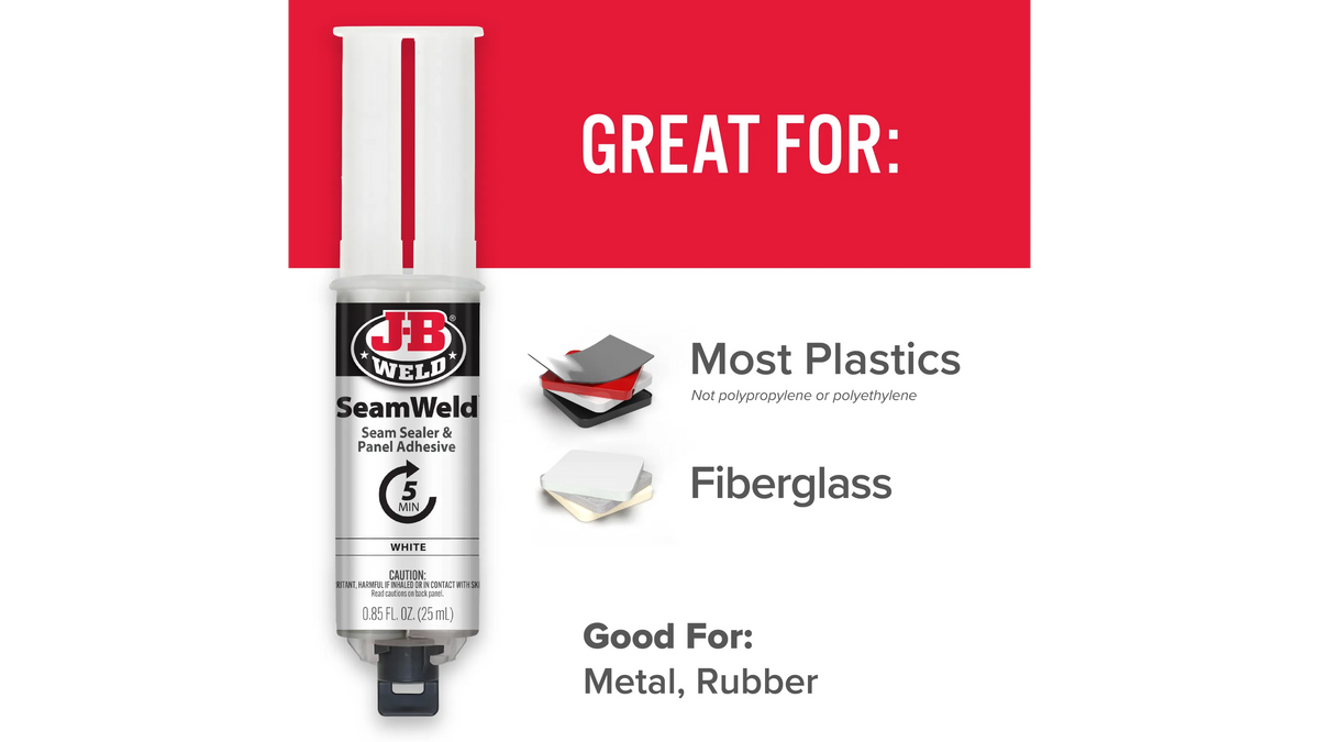 JB Weld SeamWeld Seam Sealer and Panel Adhesive 25ml  JB50178