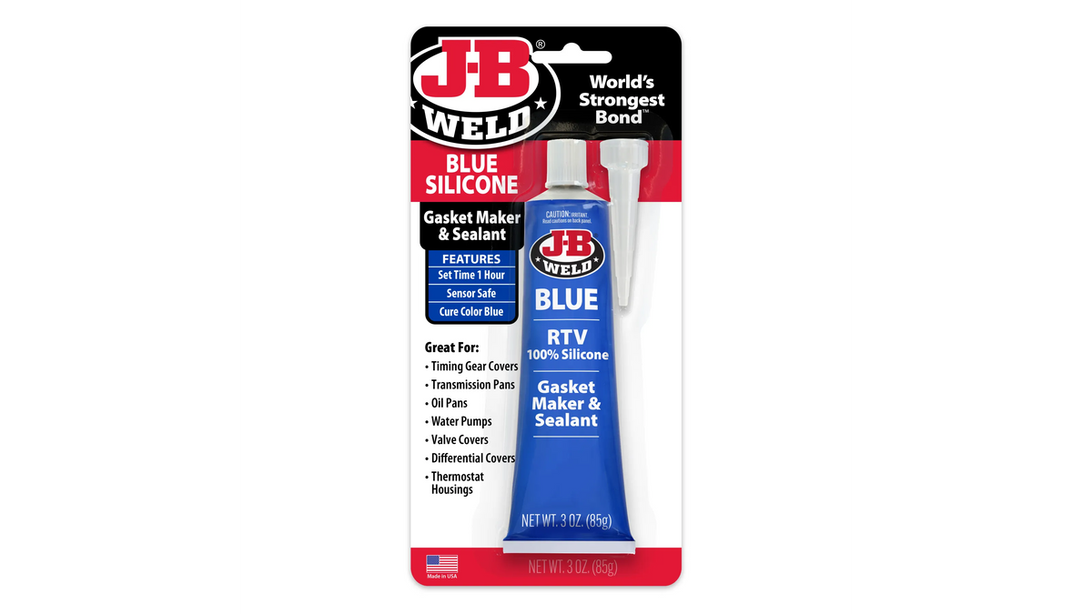 JB Weld Blue Silicone Sealant and Adhesive 85g JB31316