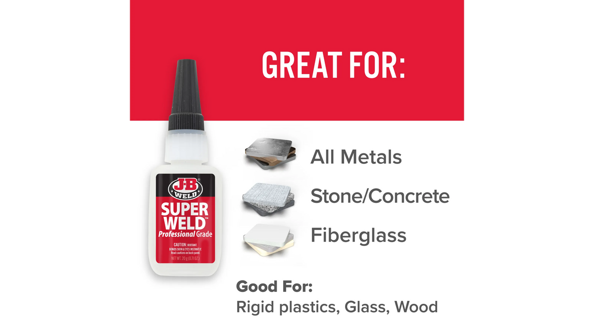JB Weld SuperWeld Instant Adhesive 20g JB33120