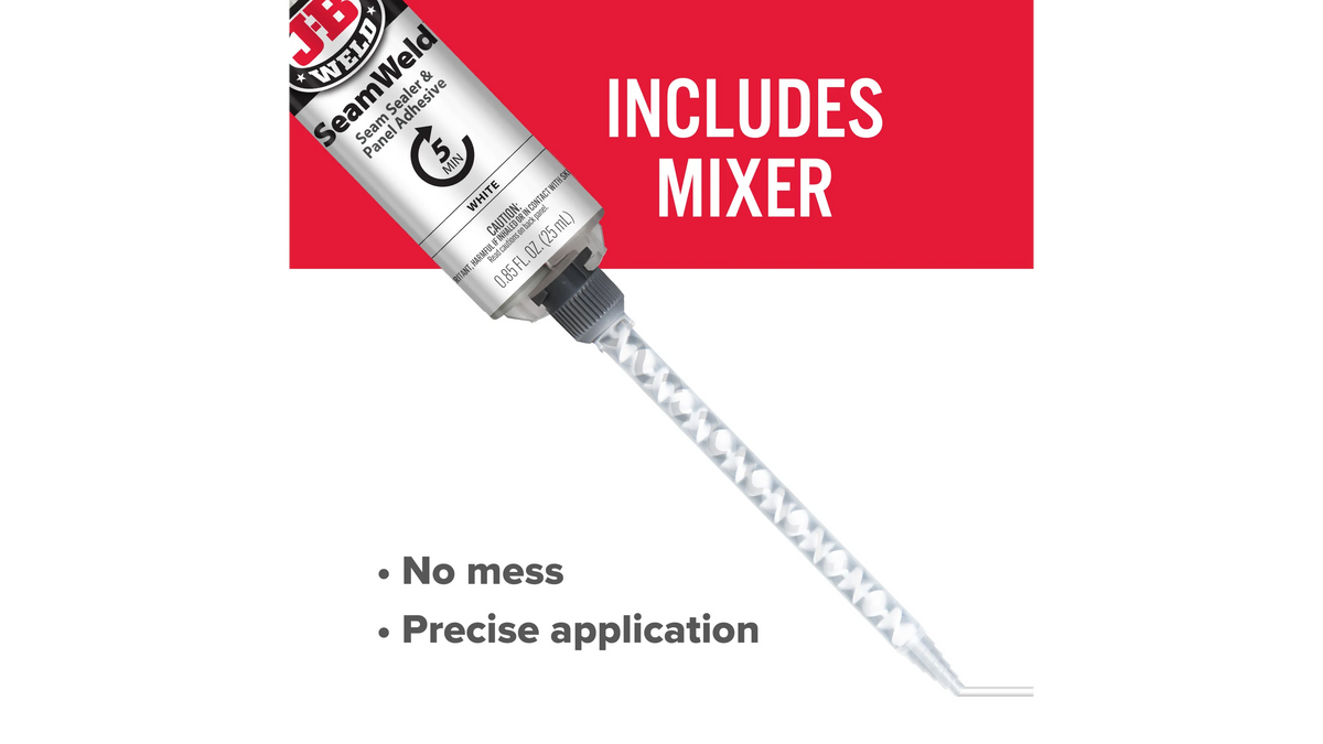 JB Weld SeamWeld Seam Sealer and Panel Adhesive 25ml  JB50178