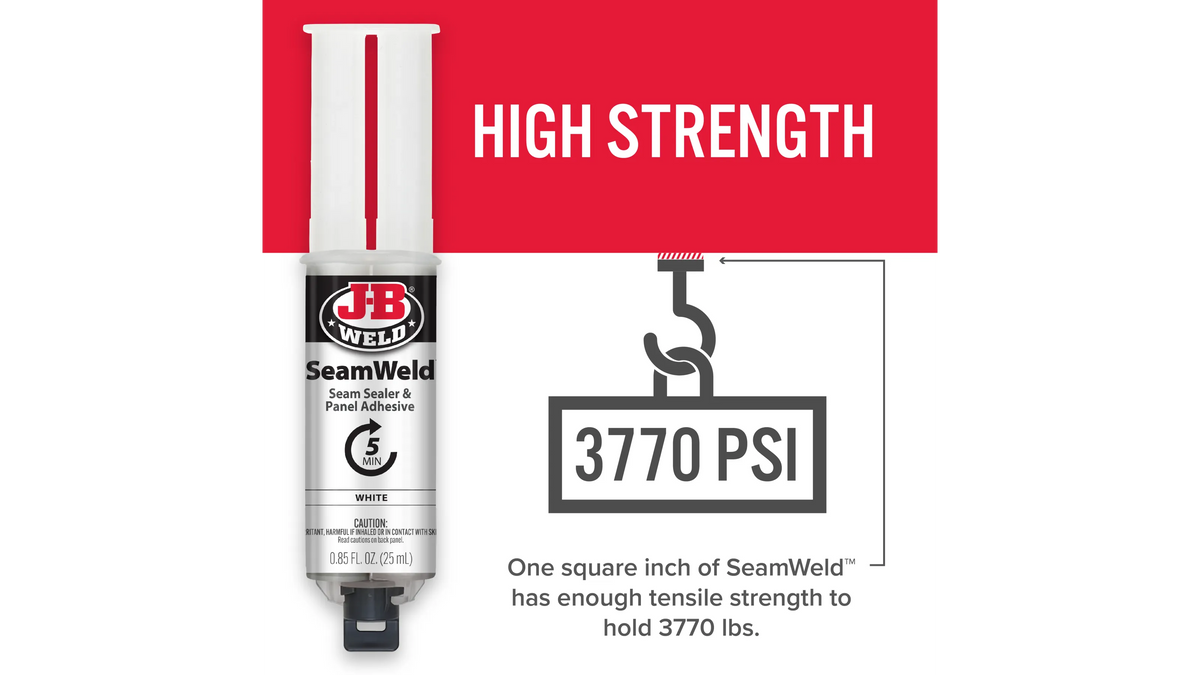 JB Weld SeamWeld Seam Sealer and Panel Adhesive 25ml  JB50178