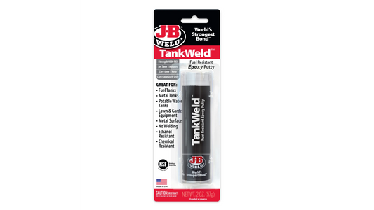 JB Weld TankWeld Fuel Resistant Epoxy Putty 57g JB8217