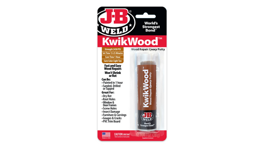 JB Weld KwikWood Wood Repair Epoxy Putty 28g JB8257