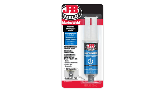 JB Weld MarineWeld Syringe Marine Adhesive and Sealant 25ml JB50172