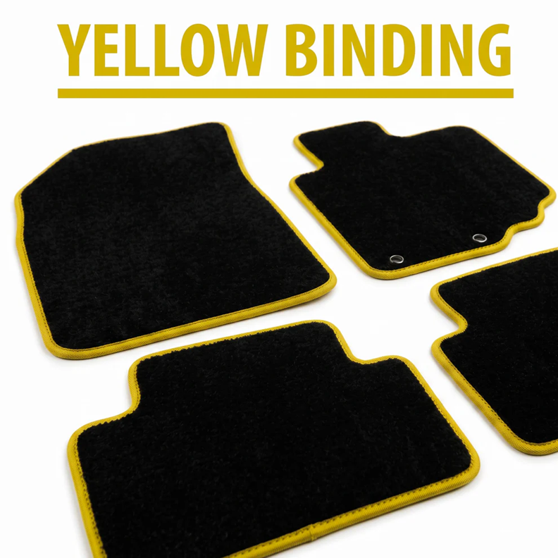 Custom Carpet Floor Mats 2pcs For SUBARU IMPREZA/WRX G4 MY12 G4 XV 2/2012-10/2016 w/ 9 Binding Colour
