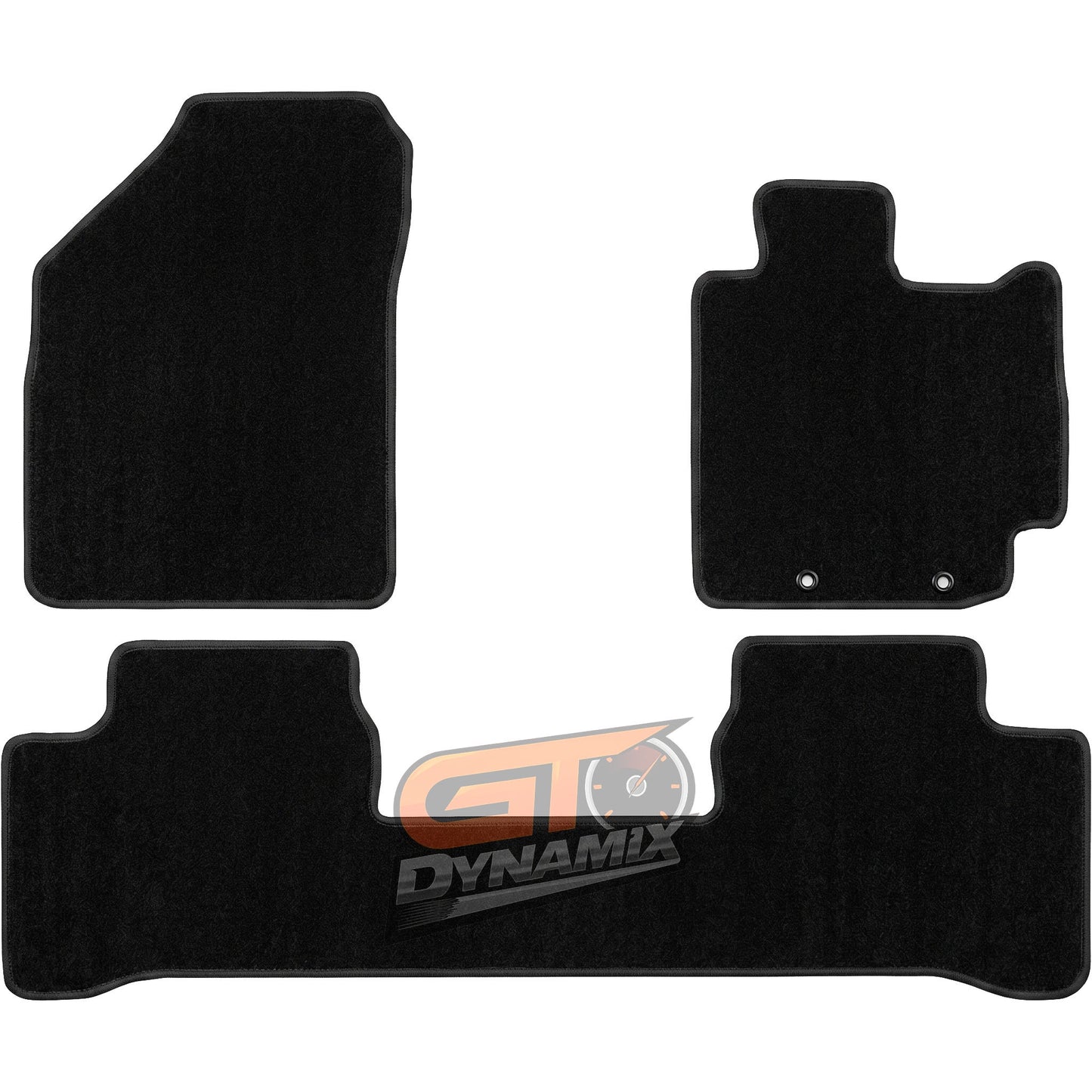 Custom Carpet Floor Mats Black 3pc SUZUKI SWIFT AZ 4/2017-2024 w/ 9 Binding Colour